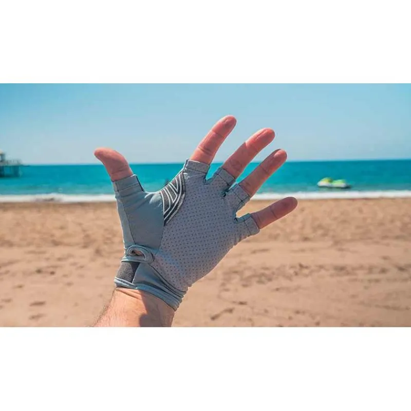 Fox Rage Gants Lightweight Uv Gloves - Gris * Bonnets, Tours De Cou & Gants