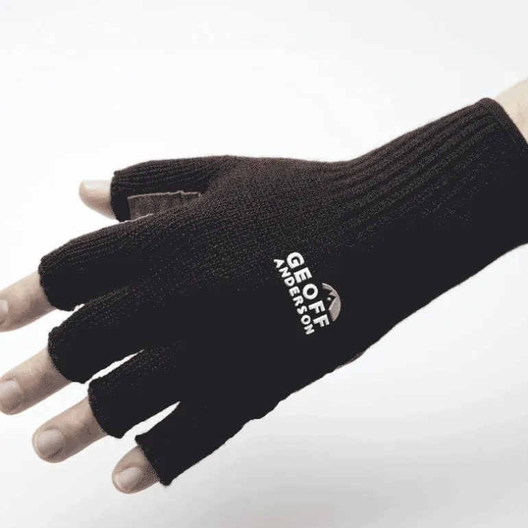 Gants Geoff Anderson Merino Fingerless - Noir