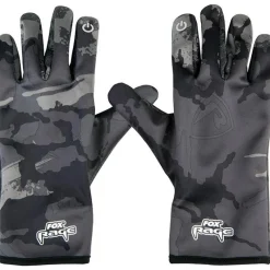 Fox Rage Gants Homme Thermal Camo Gloves - Camo * Bonnets, Tours De Cou & Gants