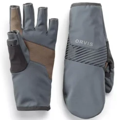 Gants Orvis Softshell Convertible Mitt - Gris