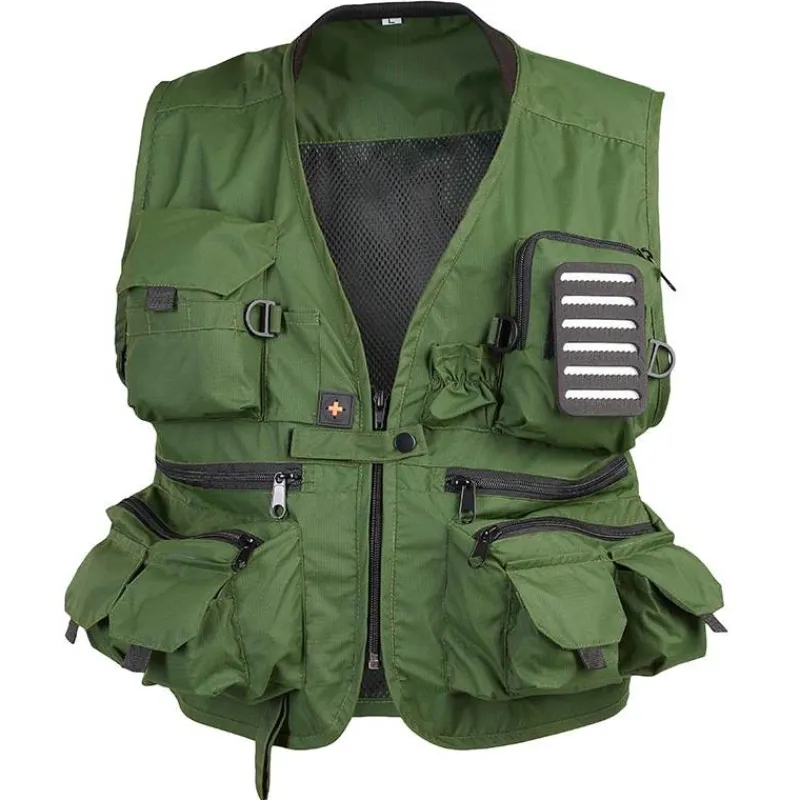 Garbolino Gilet De Pêche Court Magirus - Vert * Gilets & Chest Packs