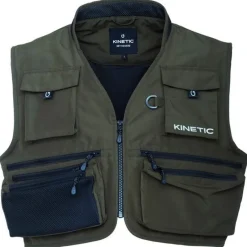 Kinetic Gilet De Pêche Strider - Olive * Gilets & Chest Packs