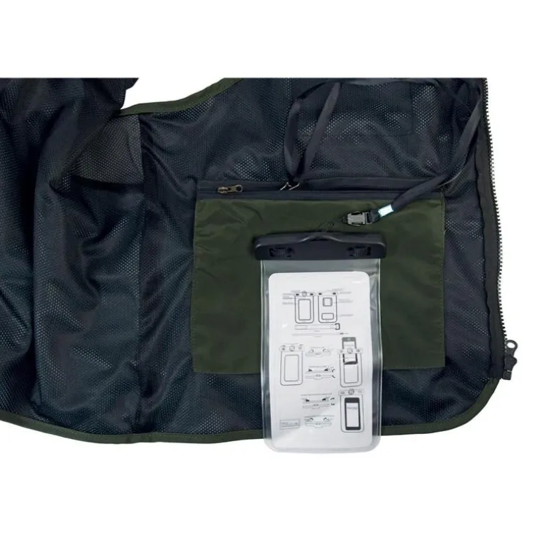 Gilet De Pêche Ragot Lancer Mouche Toc - Kaki