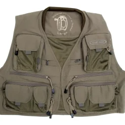 Gilet De Peche Vision Caribou - Vert