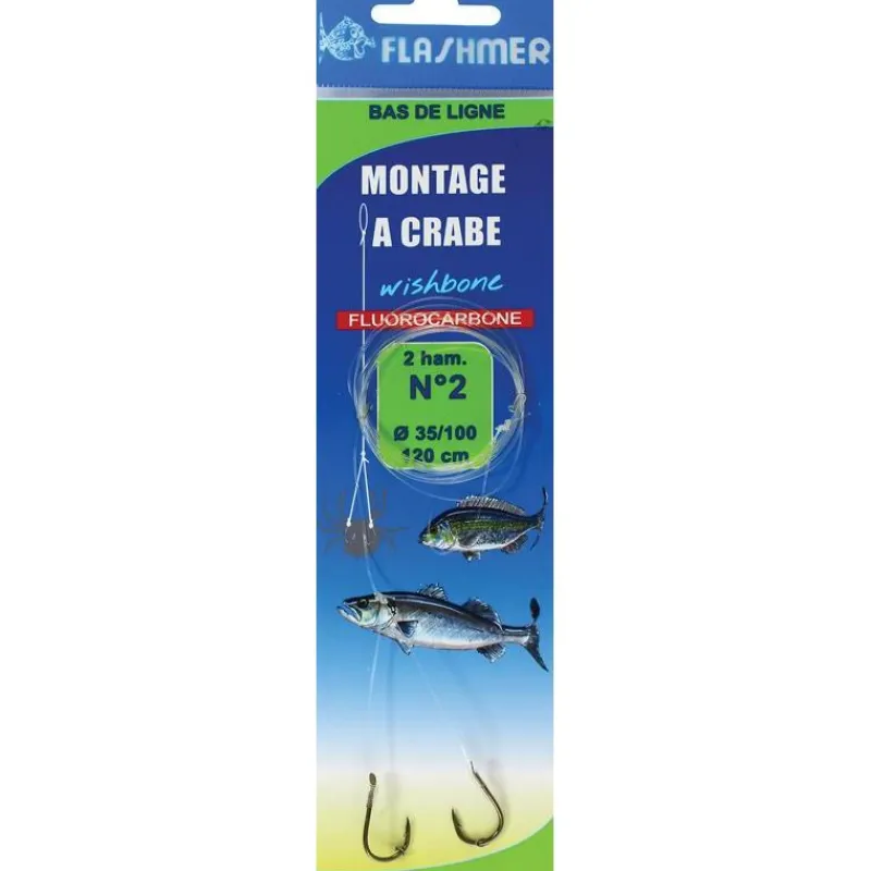 Flashmer Hamecon Monte A Crabe * Hameçons