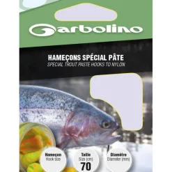 Garbolino Hamecon Monte Special Pate - Par 10 * Petit Matériel