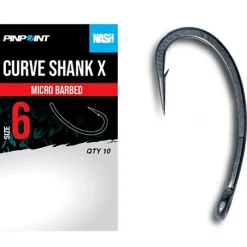 Nash Hameçon Carpe Curve Shank X * Montages Carpe