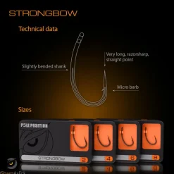Hameçon Carpe Pole Position Strongbow
