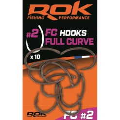 Rok Fishing Hameçon Carpe Full Curve * Montages Carpe