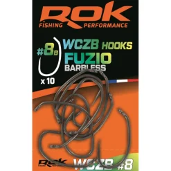 Rok Fishing Hameçon Carpe Fuzio Barbless * Montages Carpe
