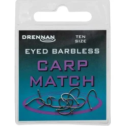 Drennan Hameçon Eyed B'less Carp Match * Feeder