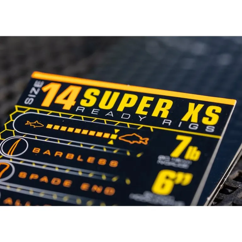 Hameçon Monté Guru Super Xs Spade Pole Rigs 6”