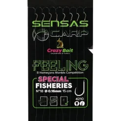 Sensas Hameçon Monté Crazy Bait 4210 * Feeder