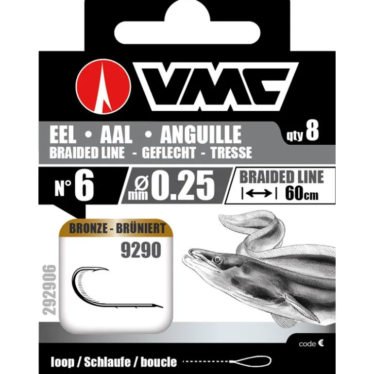 Hameçon Monté Vmc Eel Braid