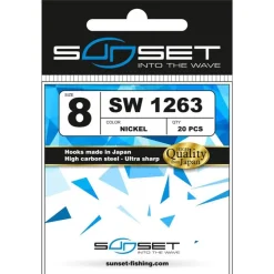 Sunset Hameçon Simple Sunhooks Sw 1263Ni * Hameçons