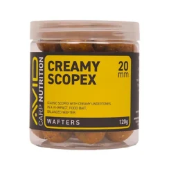 Avid Carp Hookbait Creamy Scopex Wafter * Appâts Carpe