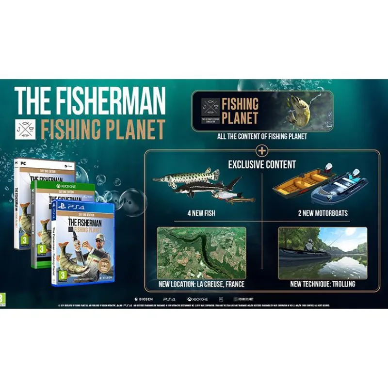BigBen Jeu Video The Fisherman - Fishing Planet * Cadeaux & Décoration|Cadeaux & Décoration