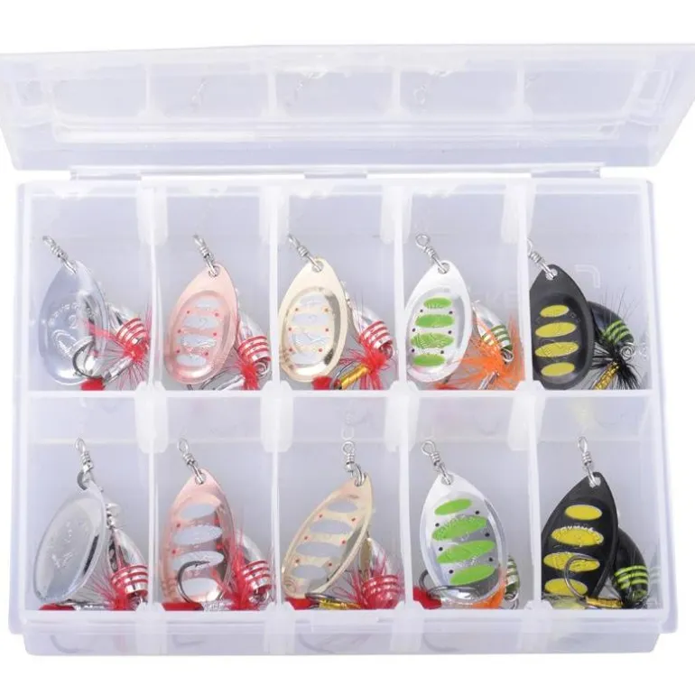 Kit Cuiller Savage Gear Rotex Spinner - Par 10
