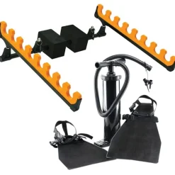 Devaux Kit Float Tube Cap-V Pompe, Palmes Et Porte Canne * Float Tube & Accessoires|Float Tubes & Accessoires