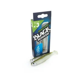 Fiiish Kit Leurre Souple Arme Double Combo Black Minnow 120 + Tete Plombee Shore * Leurres Carnassiers|Leurres Mer
