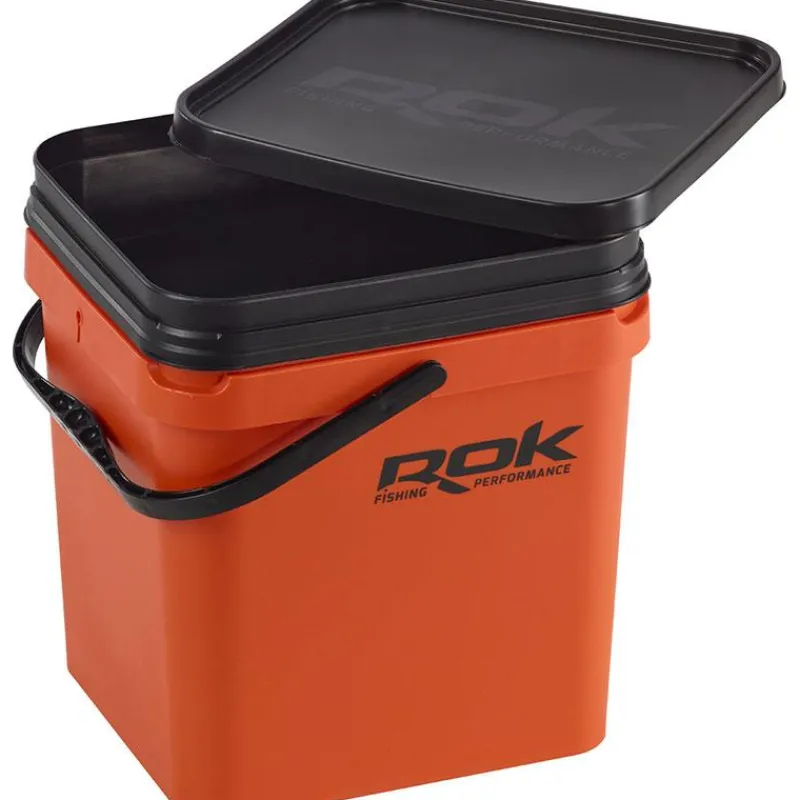 Rok Fishing Kit Seau Carre Square Bucket Complet * Bagagerie Carpe