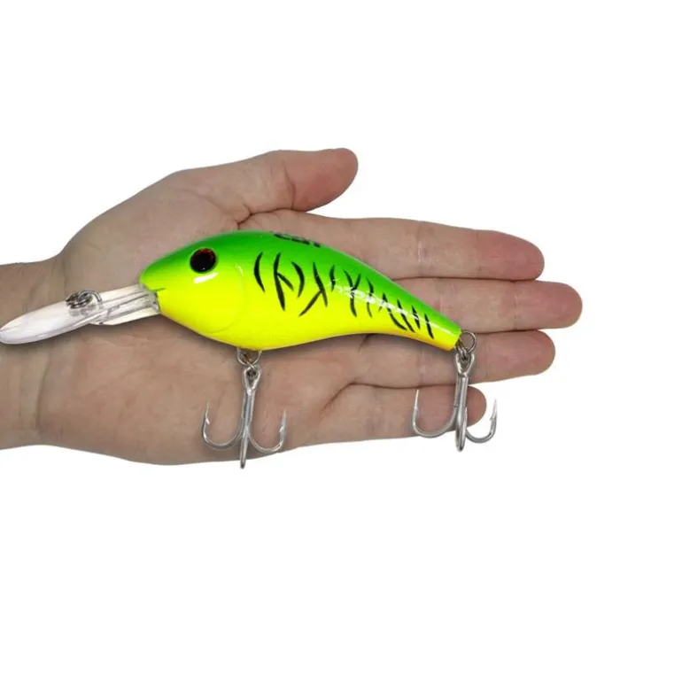 Leurre Flottant Black Cat Baby Cranker - 12Cm