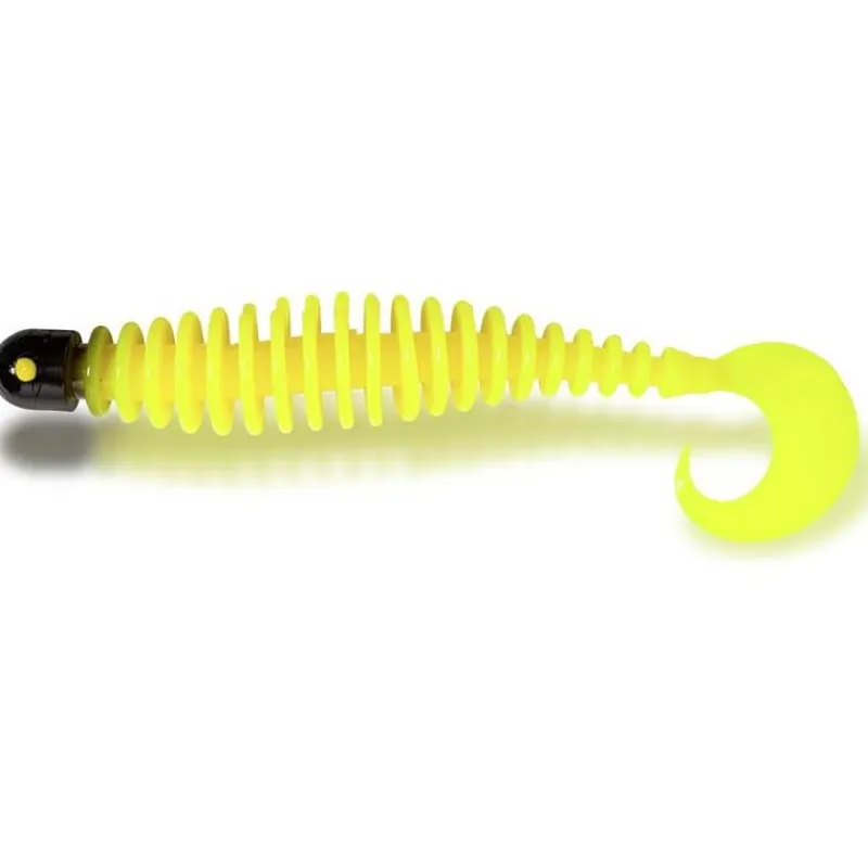 Black Cat Leurre Souple Curly Worm - 17Cm * Leurres Silure