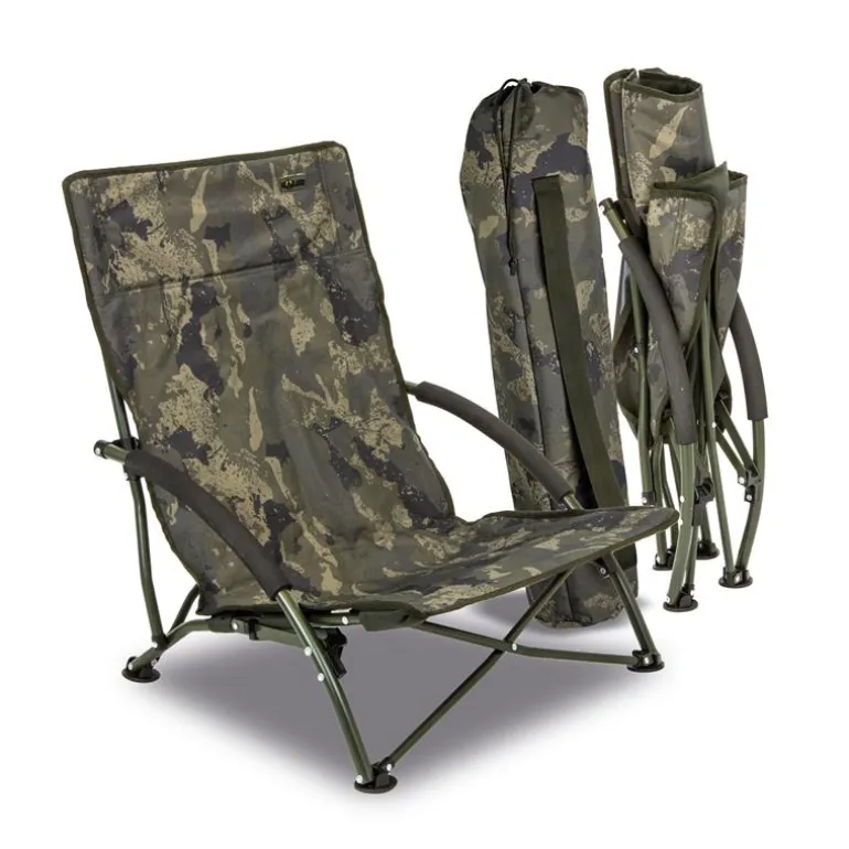 Levelchair Solar Undercover Camo Foldable Easy Chair Low