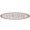 Vision Logo Ovale Aluminium * Accessoires Mouche