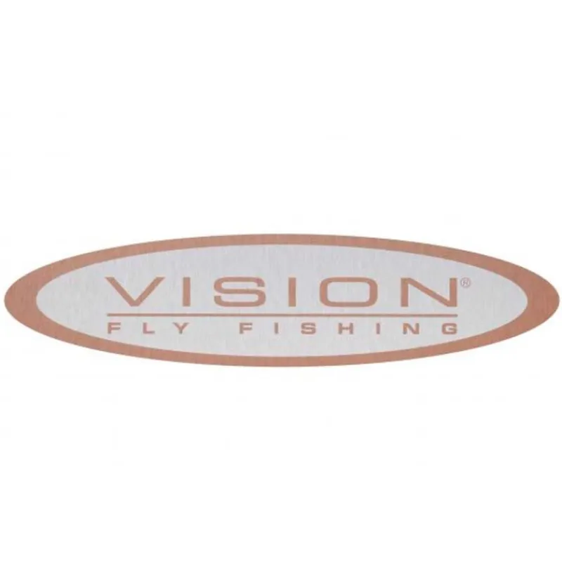 Vision Logo Ovale Aluminium * Accessoires Mouche
