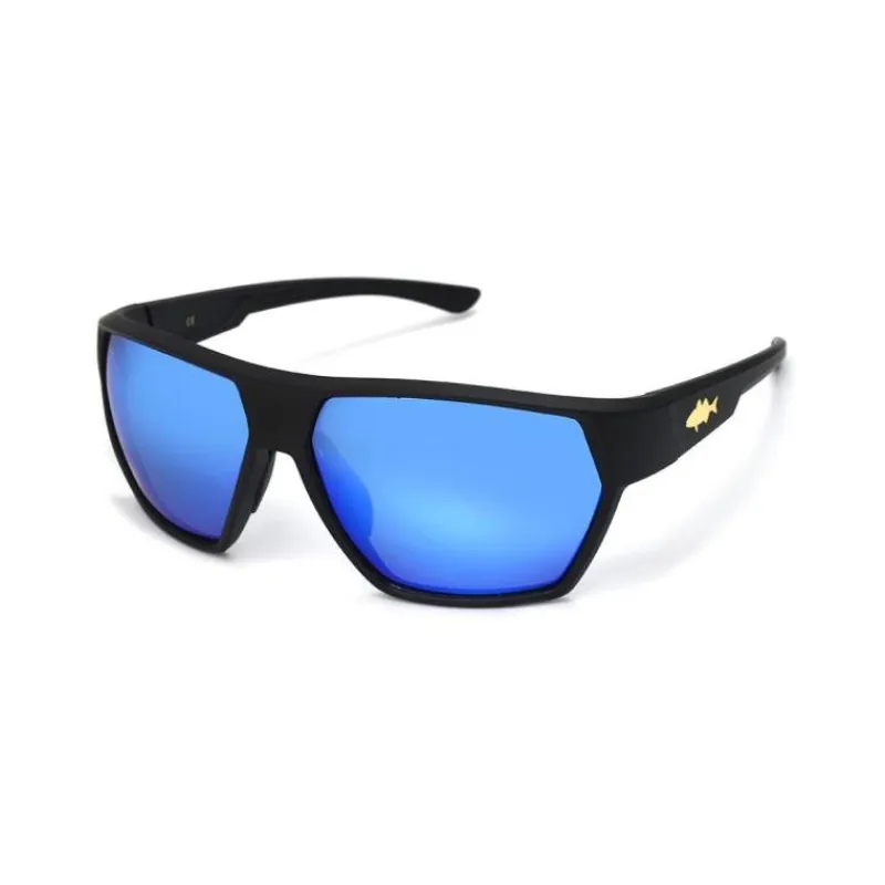 Big Fish 1983 Lunettes Polarisantes Realistic Sea Bass Iridium Blue - Frame Mat Black * Lunettes Polarisantes|Lunettes Polarisantes