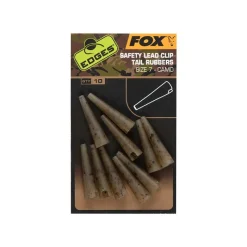 Fox Manchon Edges Camo Lead Clip Tail Rubbers * Montages Carpe