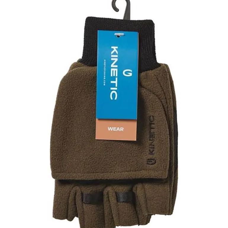 Mitaines Kinetic Wind Stop Polaire - Army Green