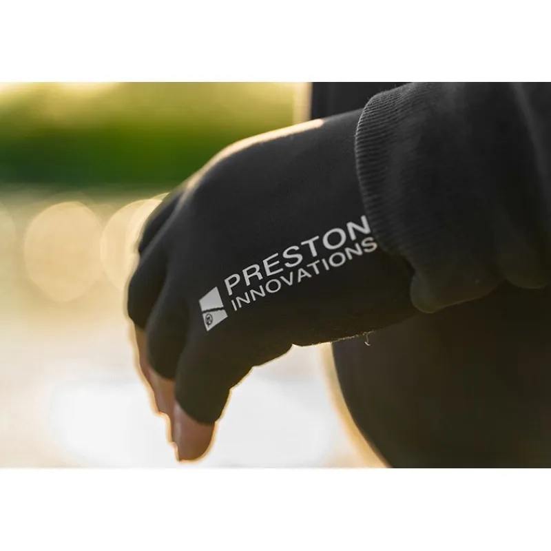 Preston Innovations Mitaines Lightweight Gloves - Noir * Bonnets, Tours De Cou & Gants