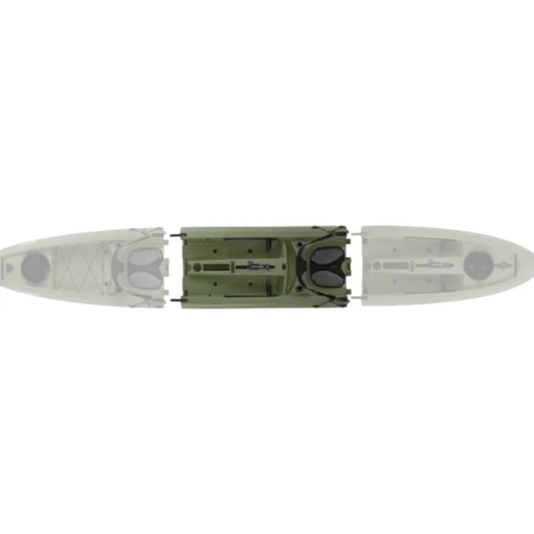 Module Supplémentaire Point 65°N Pour Kayak Modulable Mojito Angler Vert