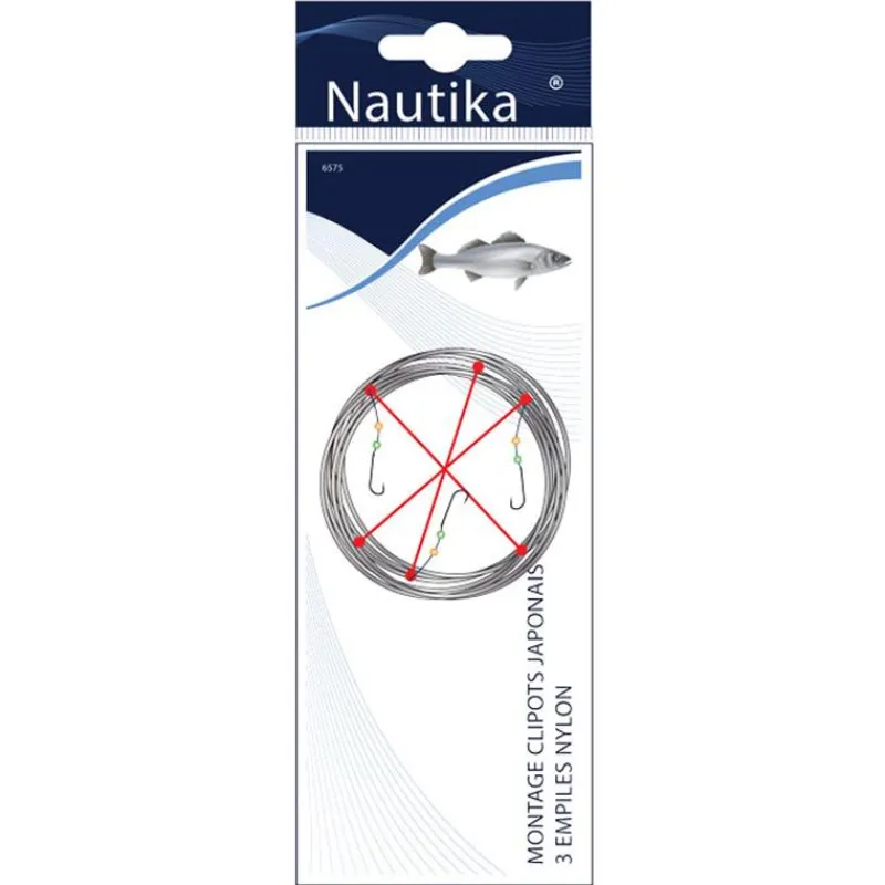 Nautika Montage Clipot Japonais 3 Empiles * Montage Ligne