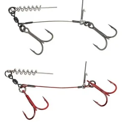 Savage Gear Montage Carbon49 Corkscrew - Par 2 * Petit Matériel