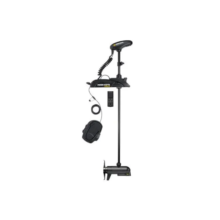 Moteur Electrique Minn Kota Terrova 112Lbs Gps Avec Télécommande Wireless Pédale Et Sonde Intégrée Mdi+