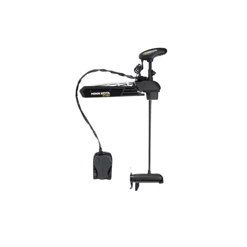 Minn Kota Moteur Electrique Ultrex 112Lbs Gps Avec Pédale À Câble Micro Télécommande Et Sonde Intégrée Mdi+ * Moteurs Électriques Bateau