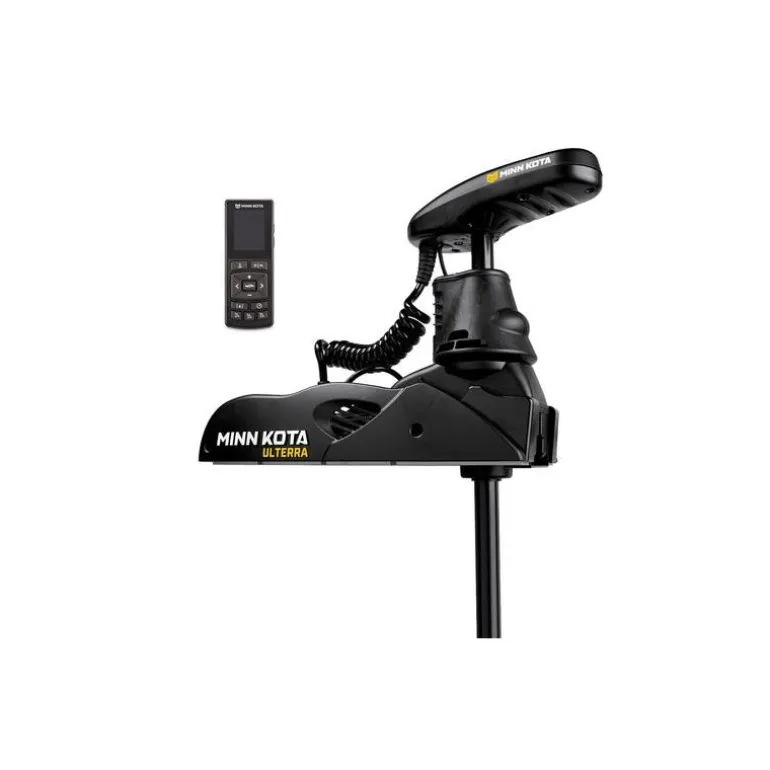 Moteur Electrique Minn Kota Ulterra 112Lbs Gps Avec Télécommande Wireless Avec Pédale Et Sonde Intégrée Dsc