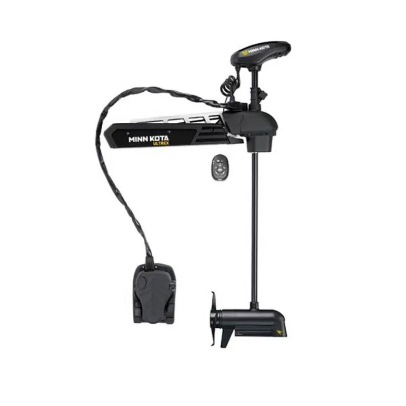 Minn Kota Moteur Electrique Ultrex 112Lbs Gps Avec Pédale À Câble Micro Télécommande Et Sonde Intégrée Dsc * Moteurs Électriques Bateau