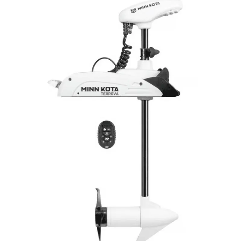 Minn Kota Moteur Éléctrique Riptide Terrova 55Gps 12V Mer Spécial Kayak Spotlock Arbre De 91Cm * Moteurs Électriques Bateau