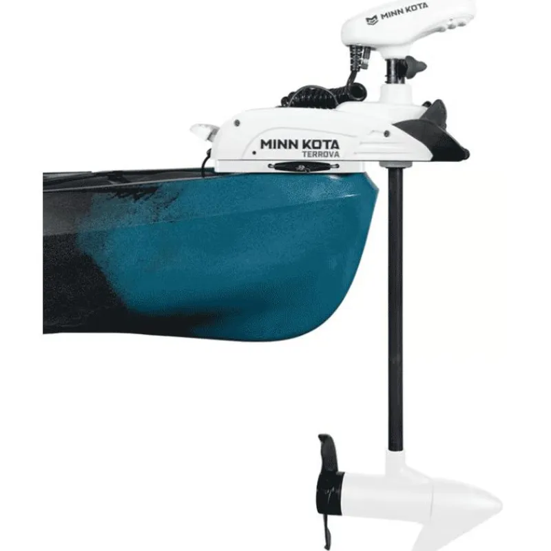 Minn Kota Moteur Éléctrique Riptide Terrova 55Gps 12V Mer Spécial Kayak Spotlock Arbre De 91Cm * Moteurs Électriques Bateau