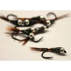 Vesuna Mouche Nymphe N°7 Bille Tungstene Pheasant Tail * Mouches