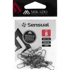 Mikado Émérillon Agrafe Roller Swivel - With Fastlock Snap * Montage Ligne|Petit Matériel