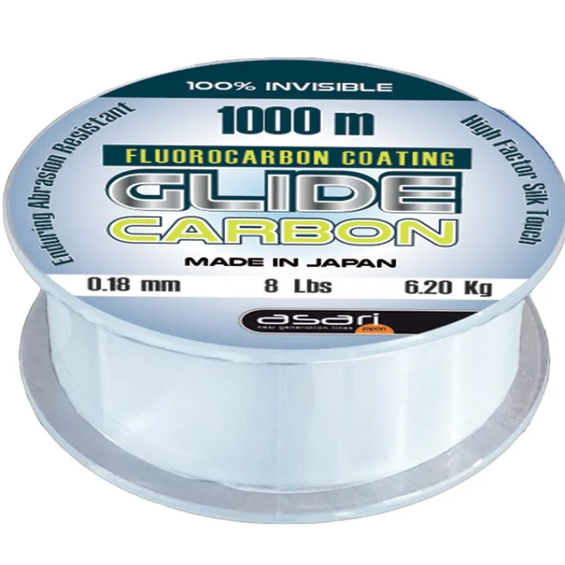 Asari Nylon Glide Carbon - 1000M * Tresses - Fils - Bdl Mer