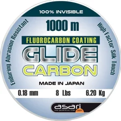 Asari Nylon Glide Carbon - 1000M * Tresses - Fils - Bdl Mer