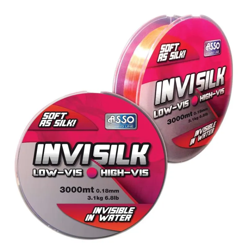 Asso Nylon Invisilk Rose * Fils - Tresses - Bdl Carnassier|Tresses - Fils - Bdl Mer