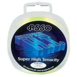 Asso Nylon Super H.T. Fluo Jaune * Fils - Tresses - Bdl Carnassier|Tresses - Fils - Bdl Mer
