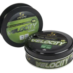 Carp Spirit Nylon Velocity Xs Lo-Vis Green - 1200M * Fils - Tresses Carpe